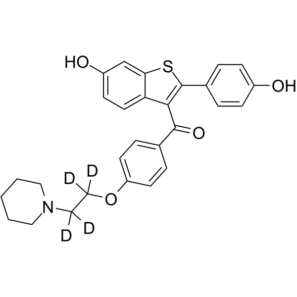 Raloxifene-d4 1185076-44-1
